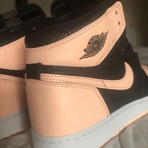 Black/pink Jordans